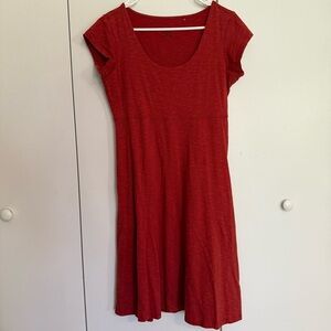 Toad&Co Nena Shift Dress Red Clay Women’s Small